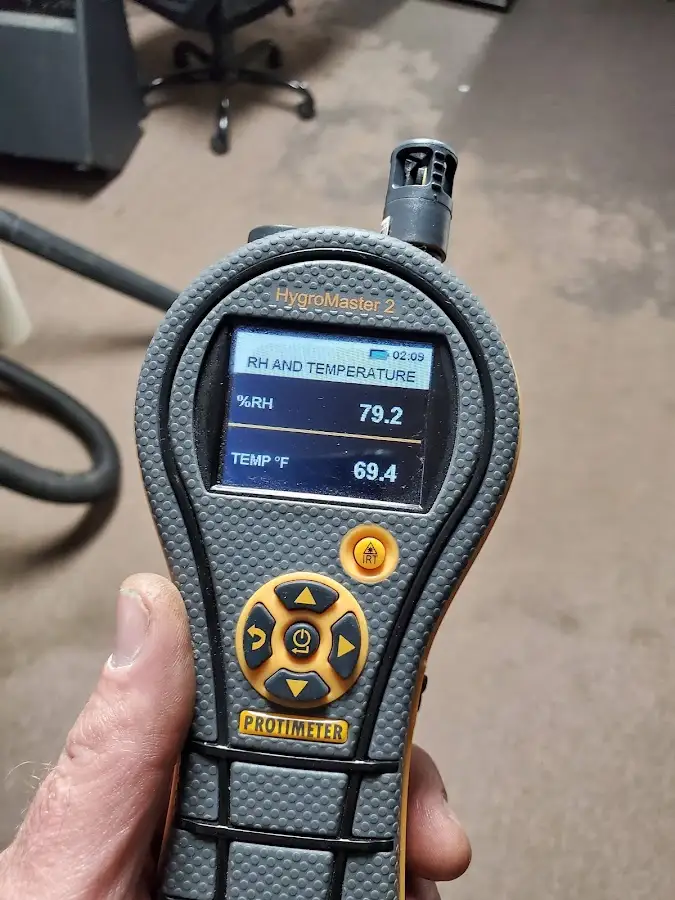 Moisture meter humidity assessment for Fire & Smoke Damage Restoration in Sergeant Bluff